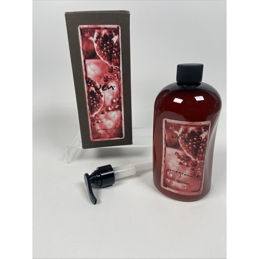 Wen Pomegranate Cleansing Conditioner 16 fl oz W/Pump New Sealed with Box